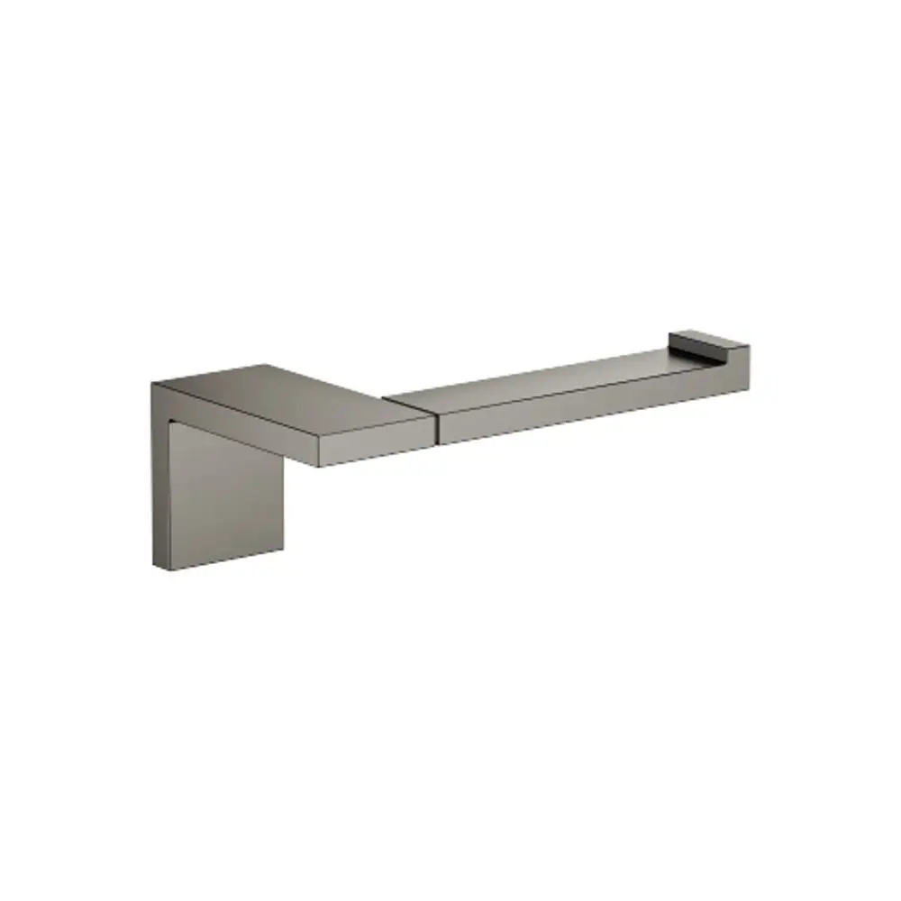 Dornbracht-SYMETRICS-Papierrollenhalter-Ausladung 90mm-Dark Platinum gebürstet, 83500980-99 Galeriebild 1